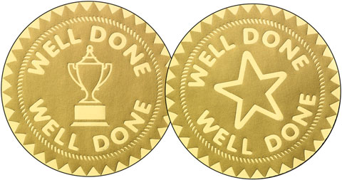Metallic 'Well Done' dual pack 44mm