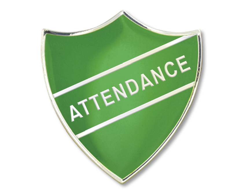Attendance enamel badge (pack of 5)