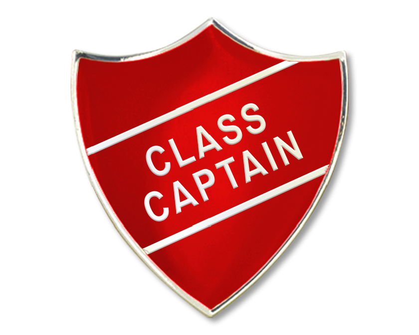 Class Captain enamel badge (pack of 5)