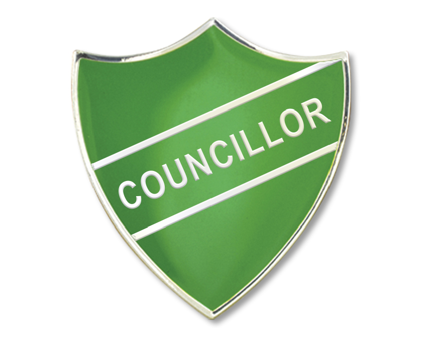 Councillor enamel badge (pack of 5)