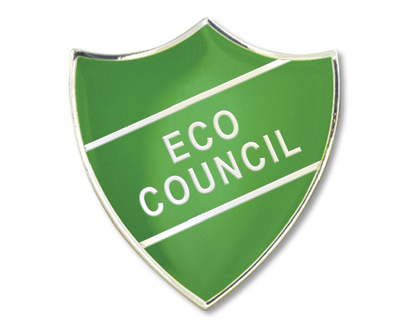 Eco Council Enamel Badge (pack of 5)