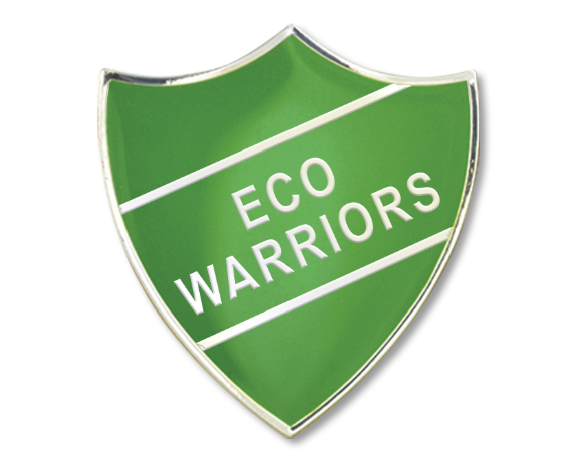 Eco Warrior Enamel Badge