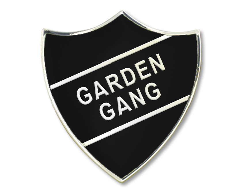 Garden Gang Enamel Badge (pack of 5)