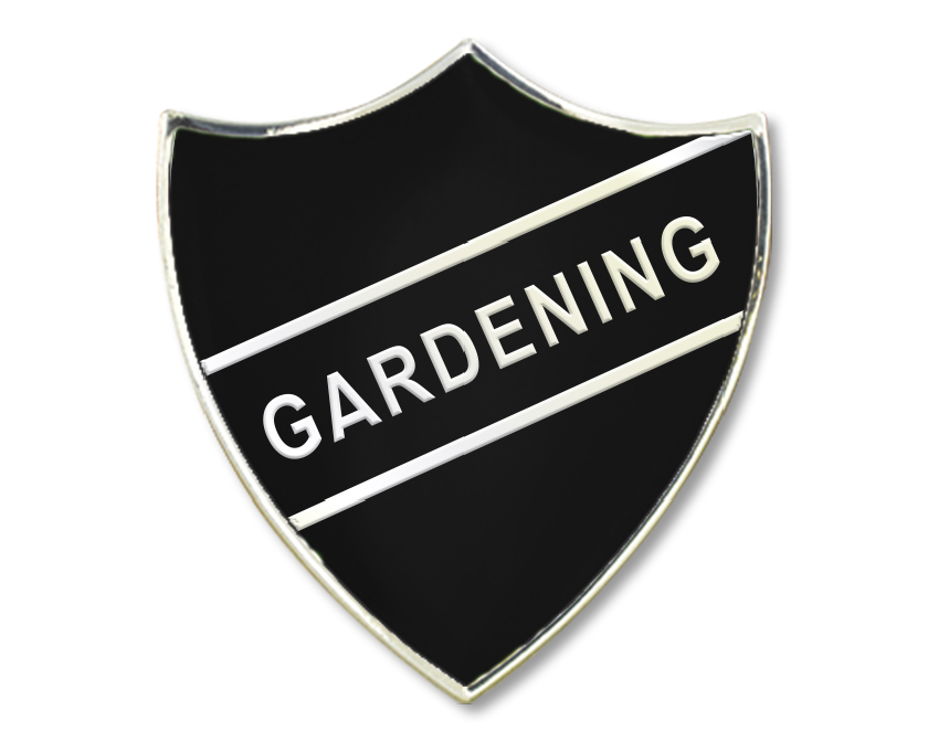 Gardening Enamel Badge (pack of 5)