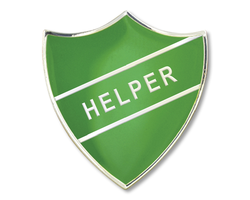 Helper Enamel Badge (Pack of 5)