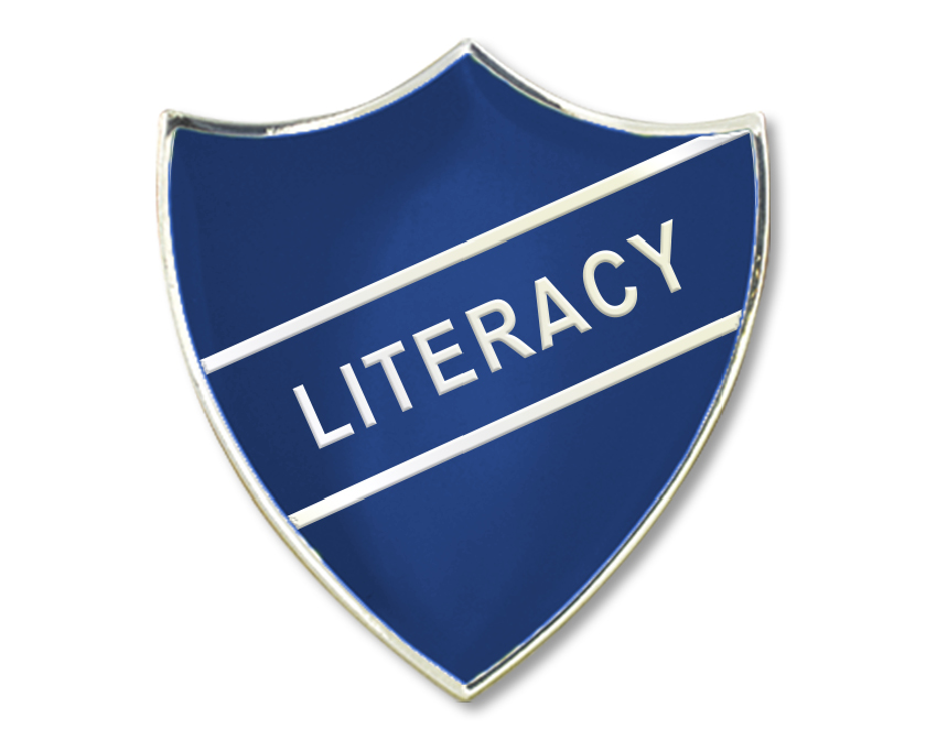 Literacy Enamel Badge (Pack of 5)