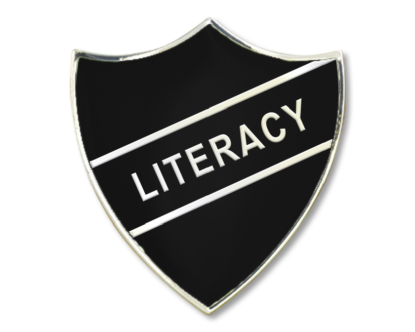 Literacy Enamel Badge (Pack of 5)