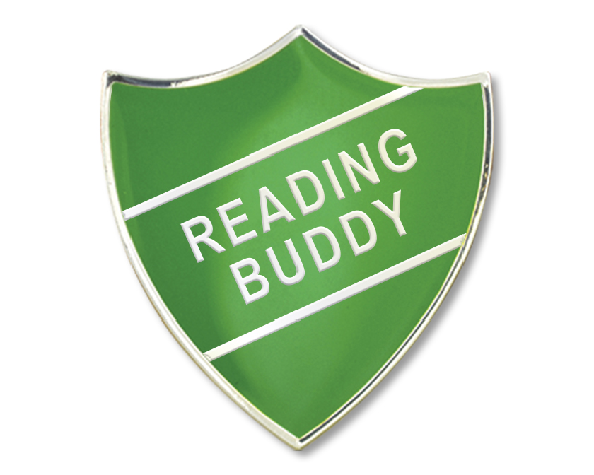 Reading Buddy enamel badge (pack of 5)