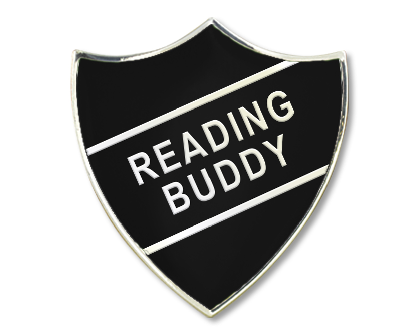 Reading Buddy enamel badge (pack of 5)