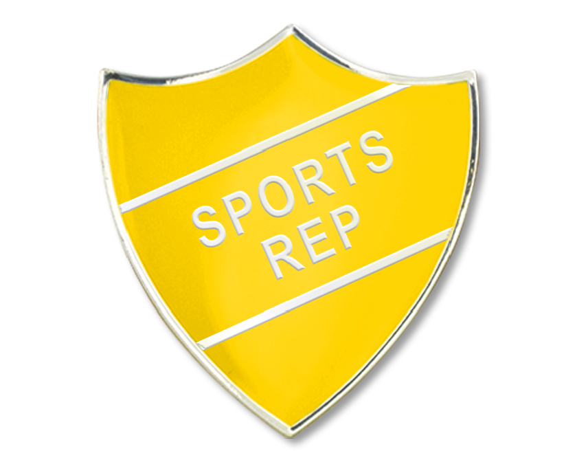 Sports Rep enamel badge (pack of 5)