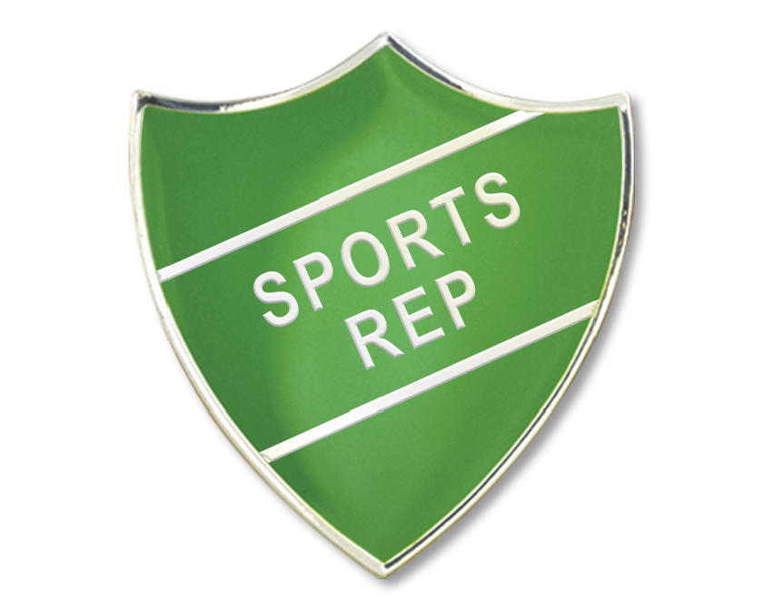 Sports Rep enamel badge (pack of 5)