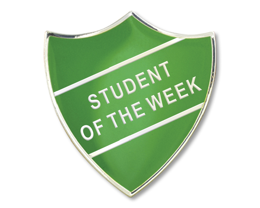 Student Of The Week Enamel Badge (pack of 5)