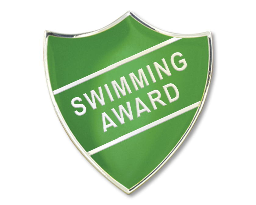 Swimming Award Enamel Award (pack of 5)