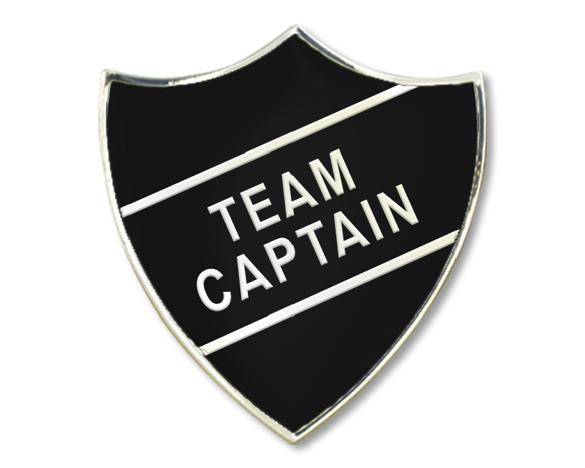 Team Captain Enamel Badge (pack of 5)