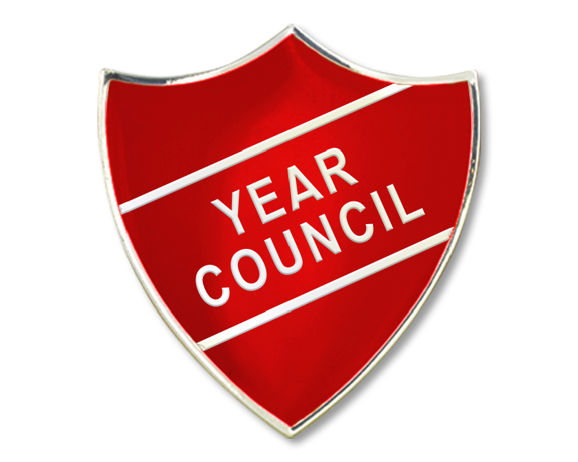 Year Council Enamel Badge (pack of 5)