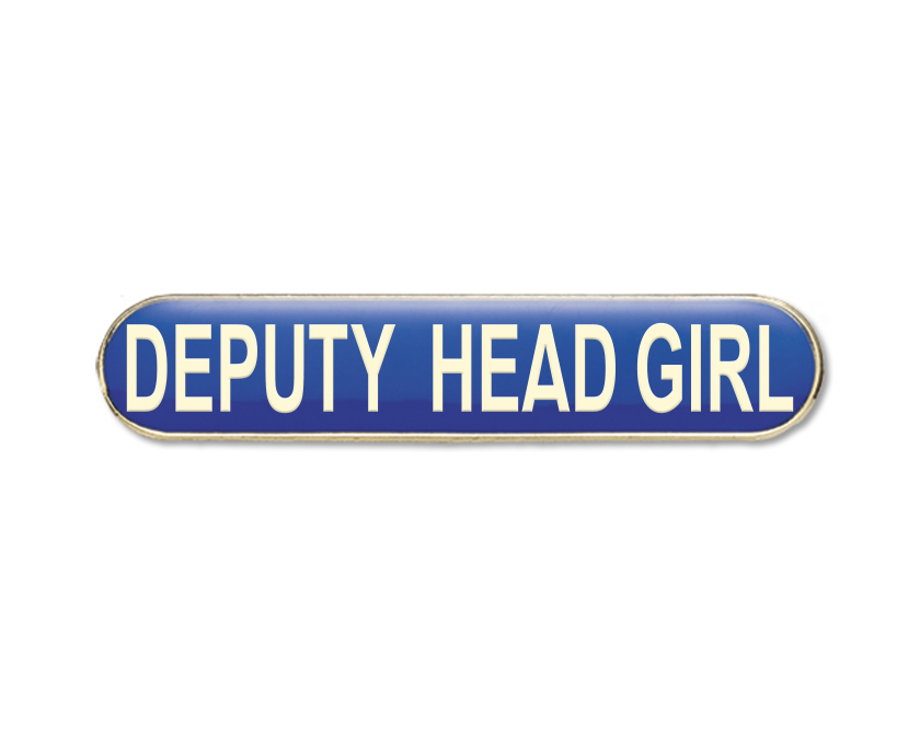 DEPUTY HEAD GIRL Enamel Badges (Pack of 5)