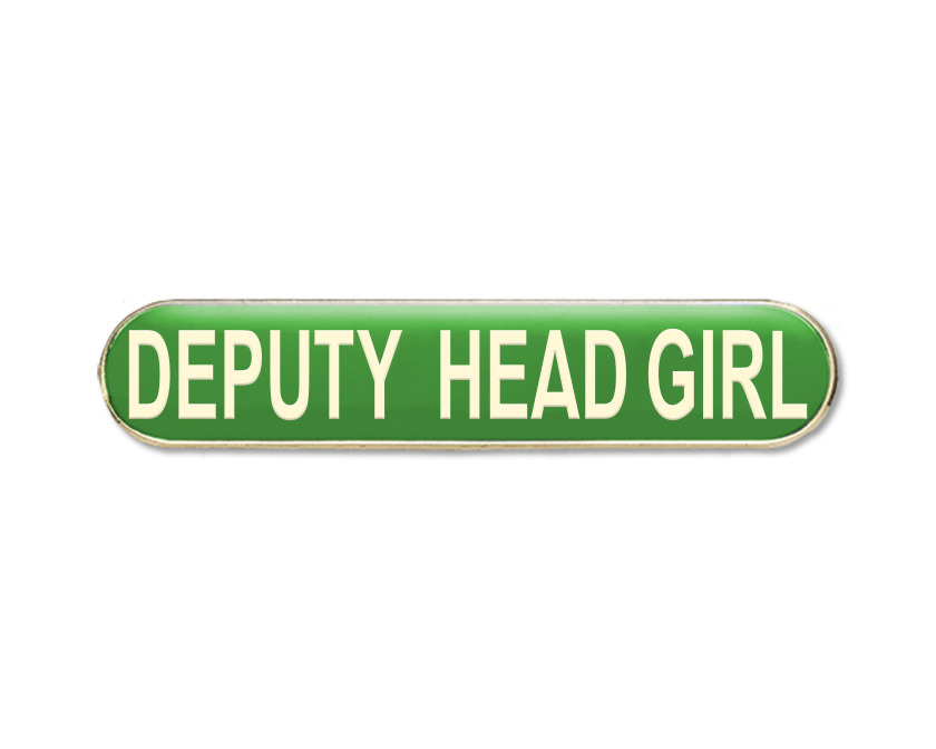 DEPUTY HEAD GIRL Enamel Badges (Pack of 5)