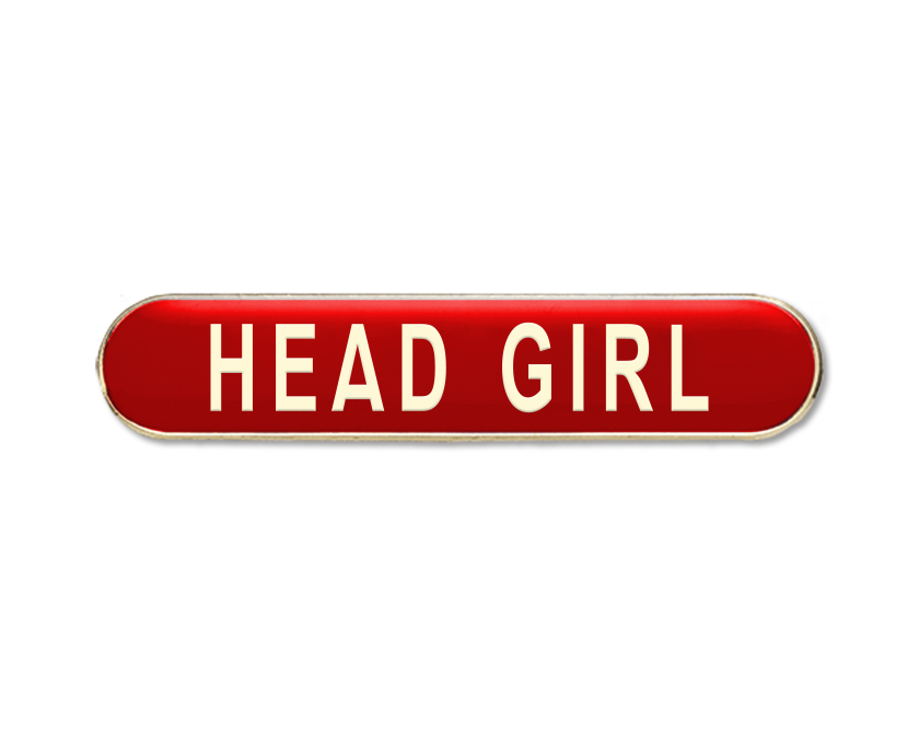 HEAD GIRL Enamel Badges (Pack of 5)