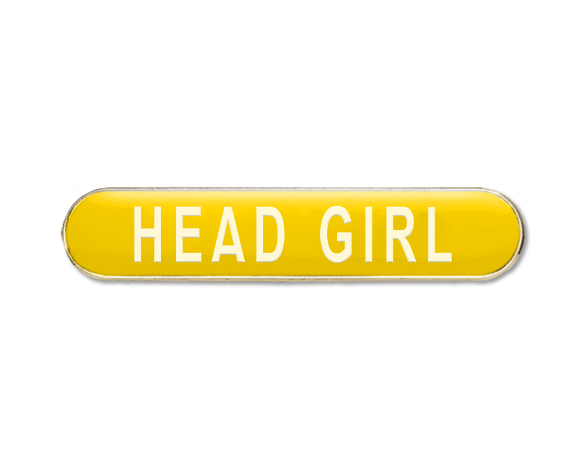 HEAD GIRL Enamel Badges (Pack of 5)