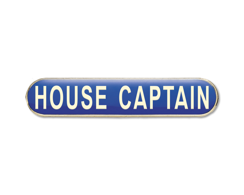 HOUSE CAPTAIN Enamel Badges (Pack of 5)