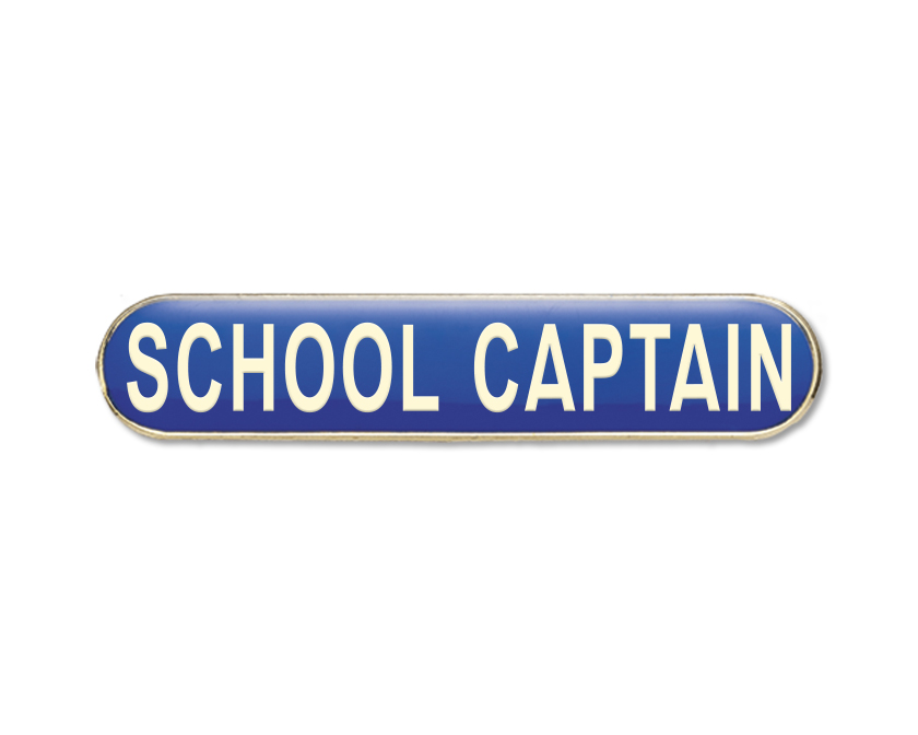 SCHOOL CAPTAIN Enamel Badges (Pack of 5)