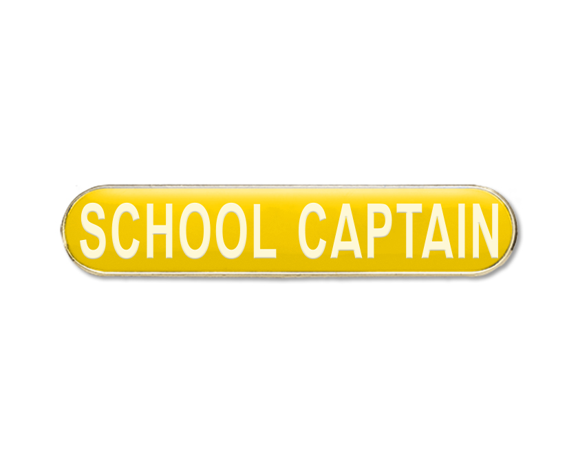 SCHOOL CAPTAIN Enamel Badges (Pack of 5)