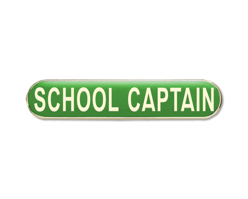 SCHOOL CAPTAIN Enamel Badges (Pack of 5)