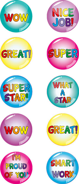 Budget Beater sticker 'Rainbow Bubble'