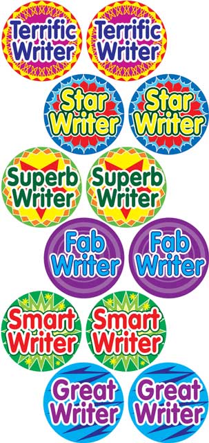 Budget Beater sticker 'Writer'