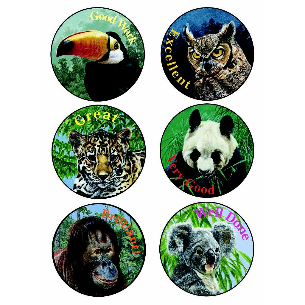 Wildlife 2 sticker multipack