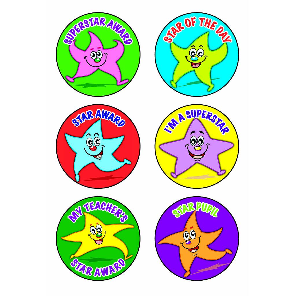 Metallicstars sticker multipack