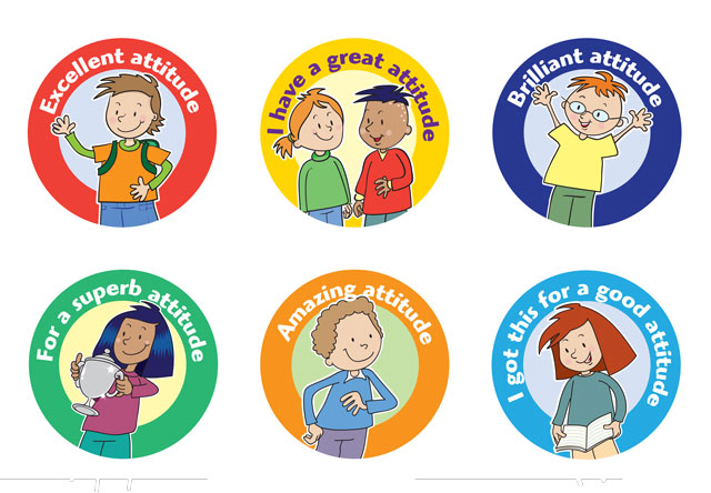 Attitude sticker Multipack