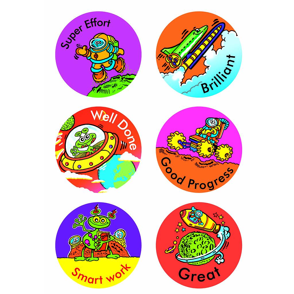 Space Aces sticker multipack