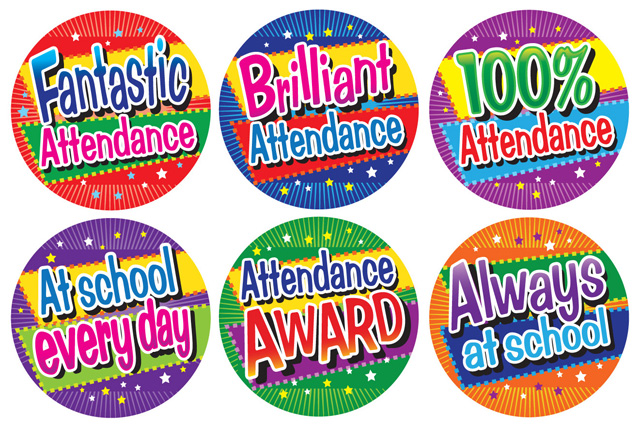 Attendance 1 multipack  sticker