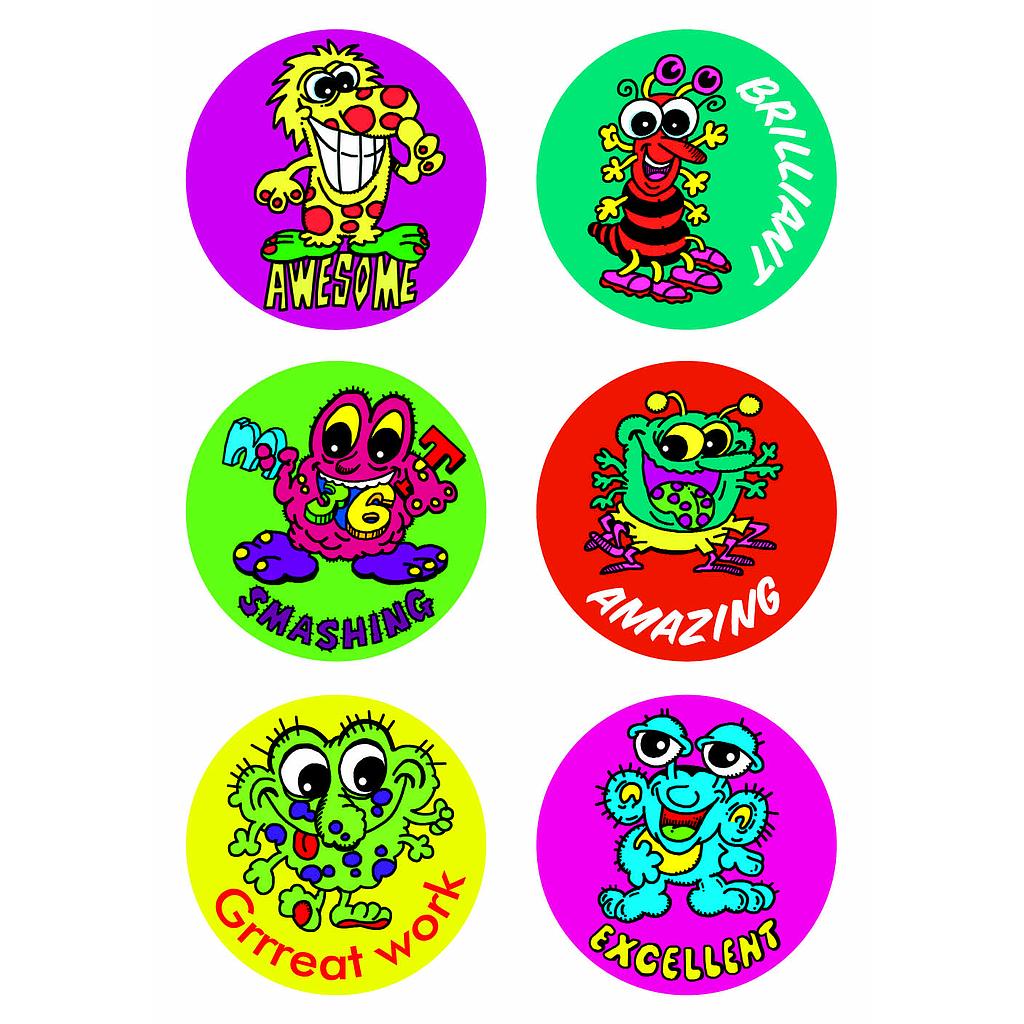 Micro-monsters sticker multipack
