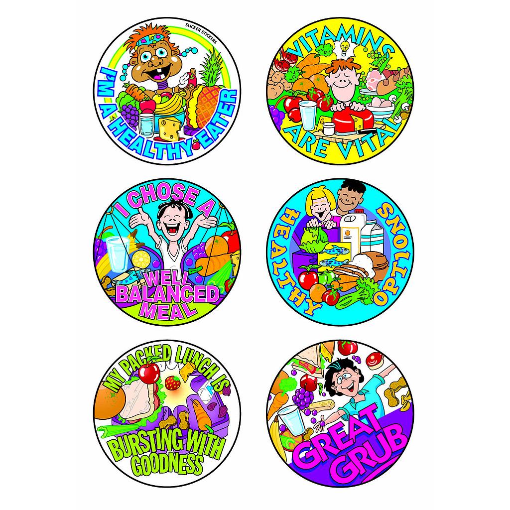 Healthy eating sticker multipack