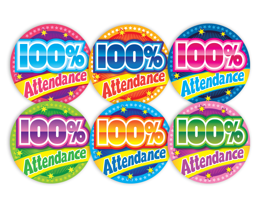 100% Attendance Multipack