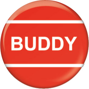 Buddy red button badge