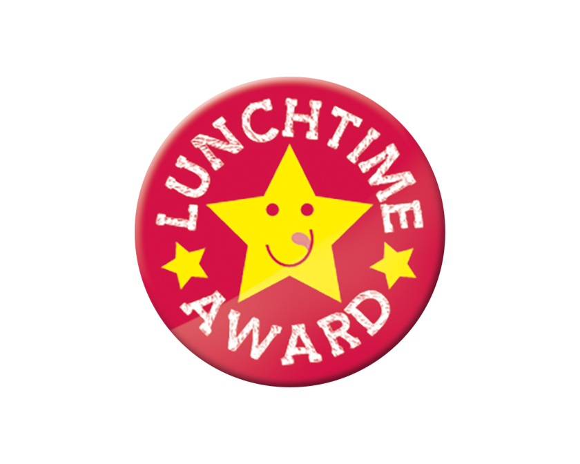 Lunchtime Award Button Badge