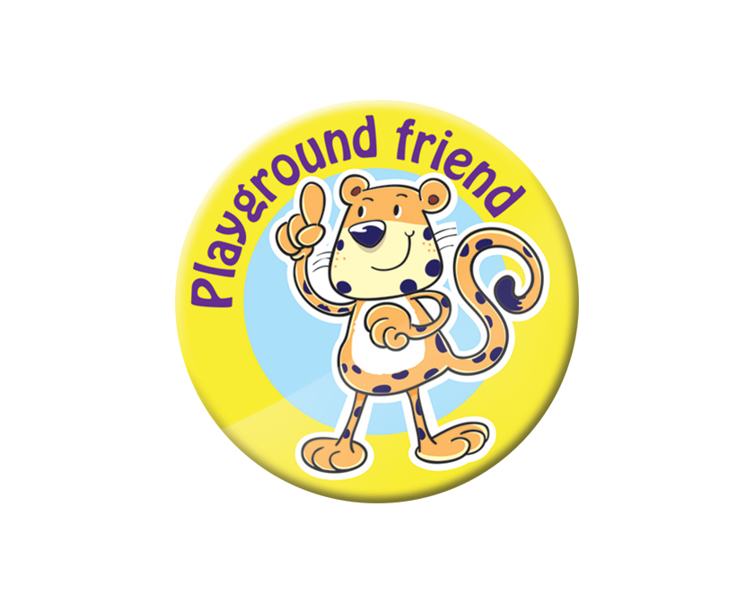Playground Friend Button Badge