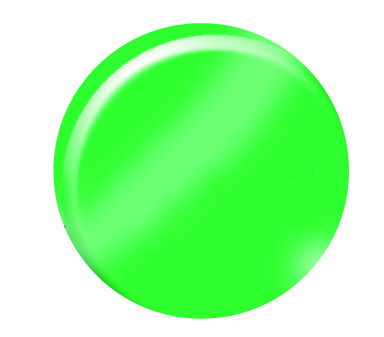 Plain green button badges