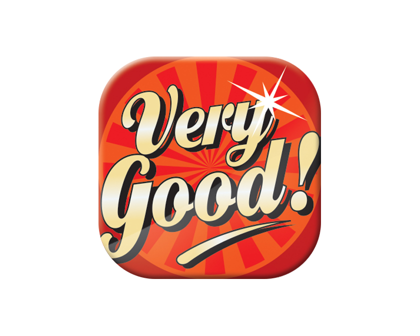 Very Good Button Badge (square)