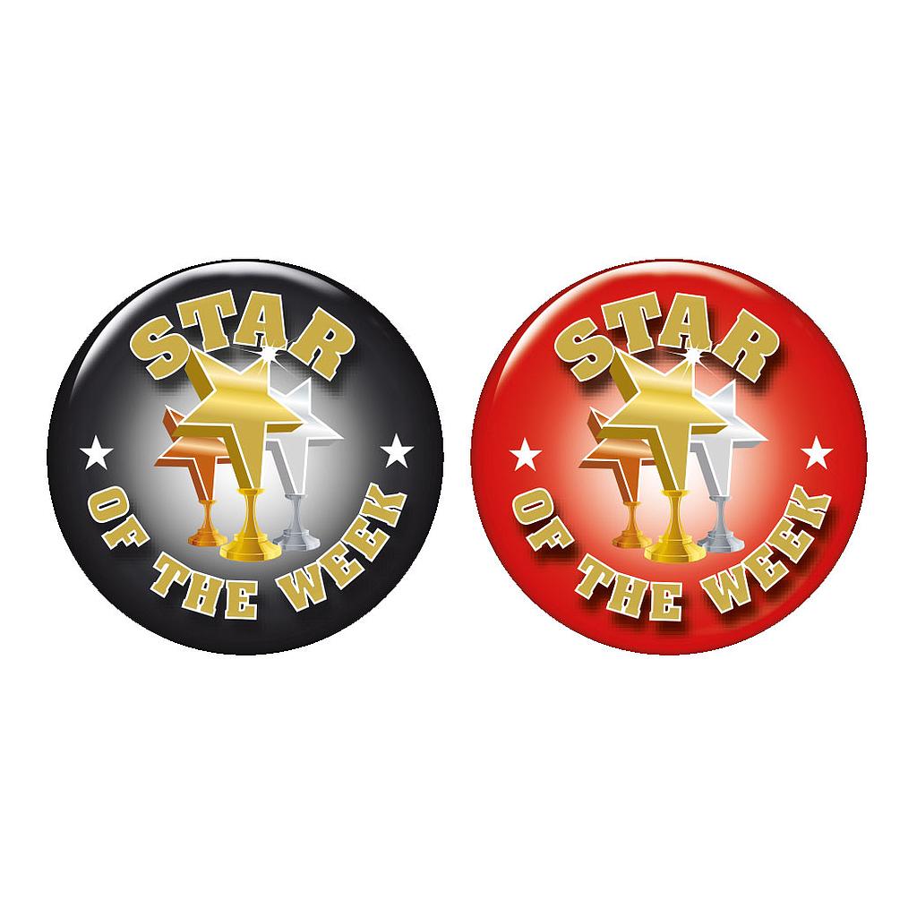 Star of the Week Button Badge (2 designs)