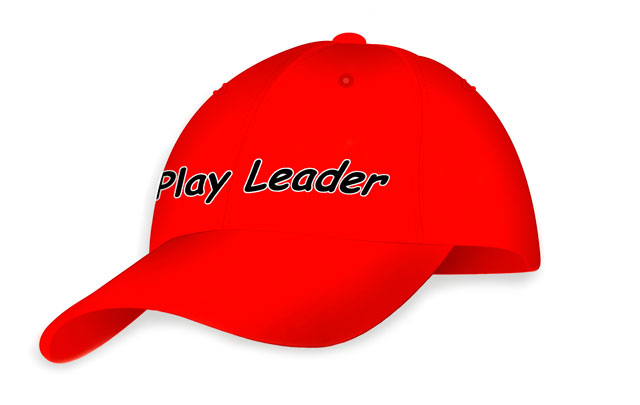 Red Play Leader baseball cap